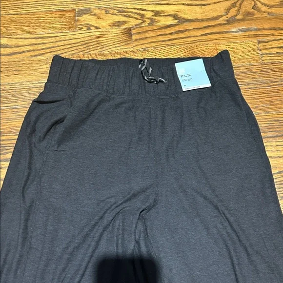 FLX Black Wide-Leg Pants - Picture 3 of 10